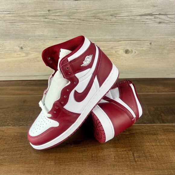 Air Jordan 1 Retro High OG Artisanal Red Mens Size 14 White DZ5485 160